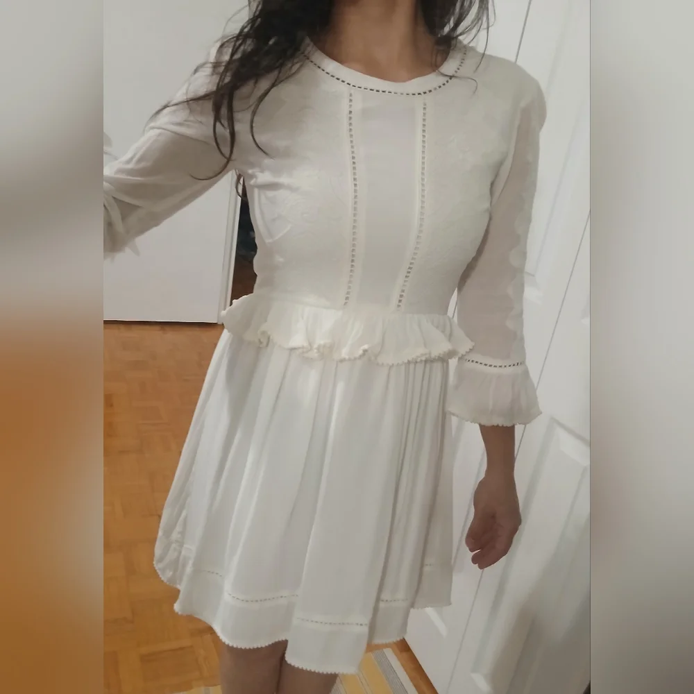 Topshop Embroidered Eyelet Dress - Picture 13 of 14